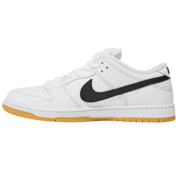 Nike SB Dunk Low Pro White Gum - Image 2
