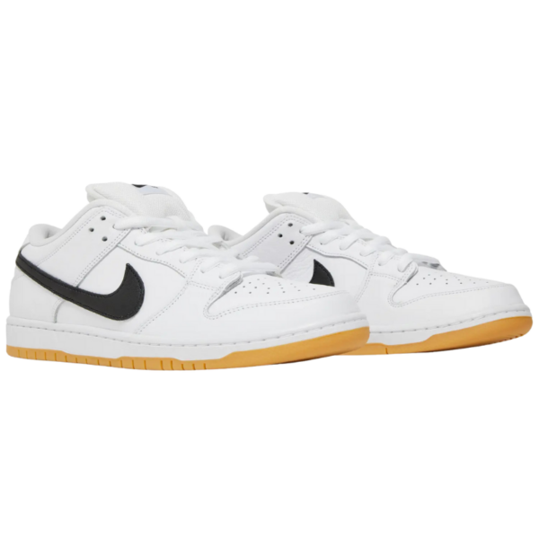 Nike SB Dunk Low Pro White Gum - Image 5