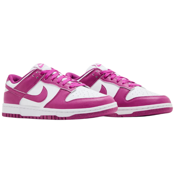 Nike Dunk Low Next Nature Hot Fuchsia (Women's) - Image 5