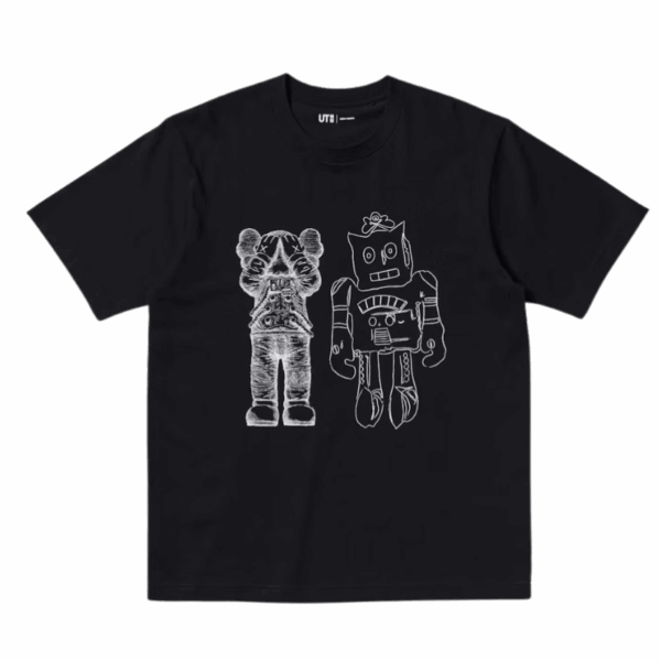 KAWS x Uniqlo Warhol UT Graphic 476351 T-shirt Black