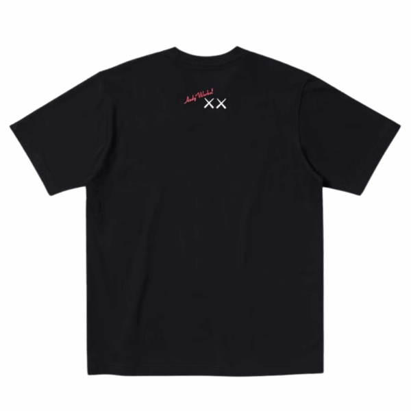 KAWS x Uniqlo Warhol UT Graphic 476351 T-shirt Black - Image 2