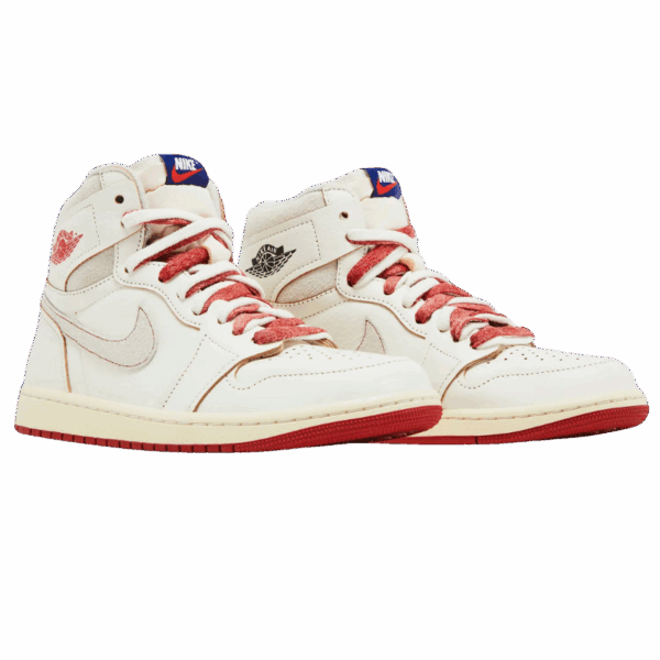 Jordan 1 Retro High Rare Air Sail Cinnabar (Women's) - Image 5