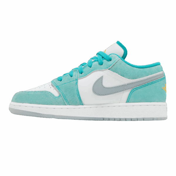 Jordan 1 Low New Emerald (GS) - Image 2