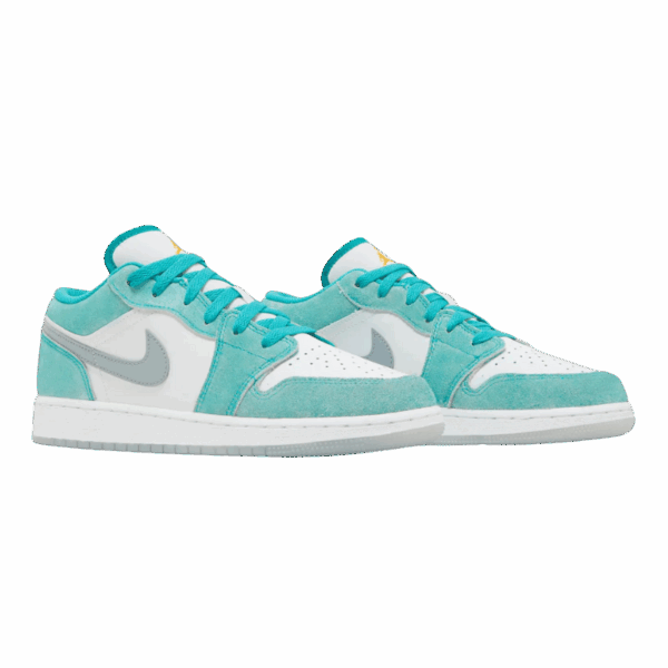 Jordan 1 Low New Emerald (GS) - Image 5