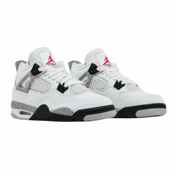 Jordan 4 Retro White Cement (2025) (GS) - Image 5