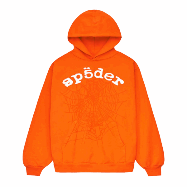 Sp5der Legacy Hoodie Orange