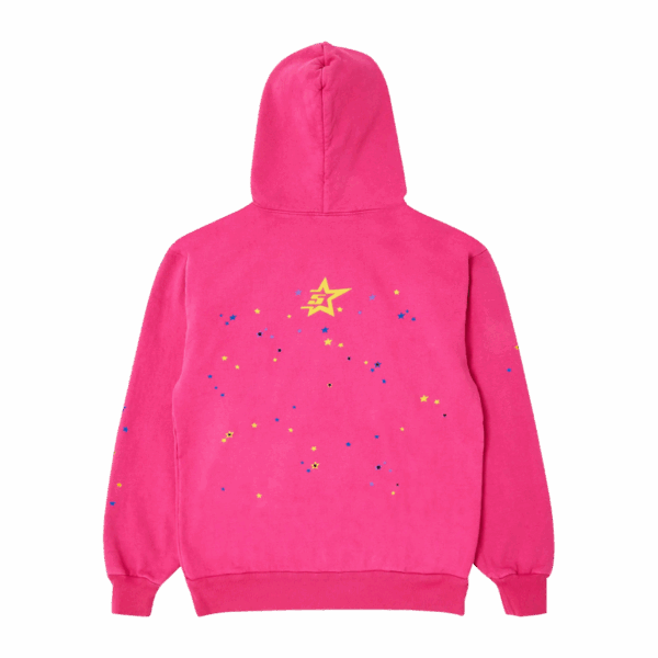 Sp5der P*nk V2 Hoodie Pink - Image 2
