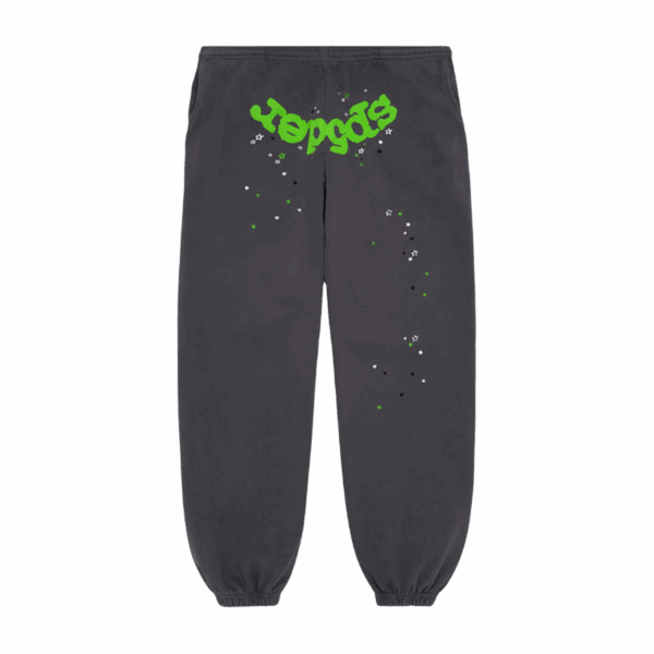 Sp5der Wait Web Sweatpants Slate Grey