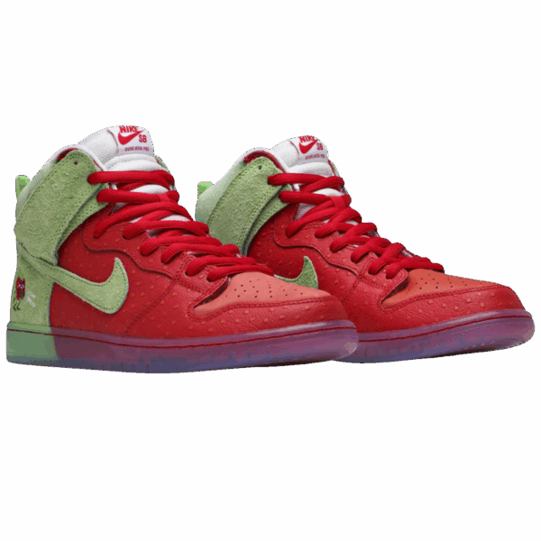 Nike SB Dunk High Strawberry Cough (Regular Box) - Image 5