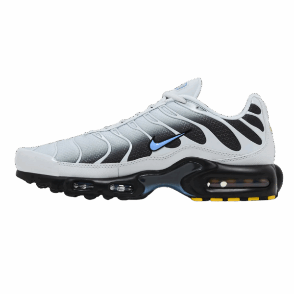 Nike Air Max Plus Grey University Blue Black - Image 2