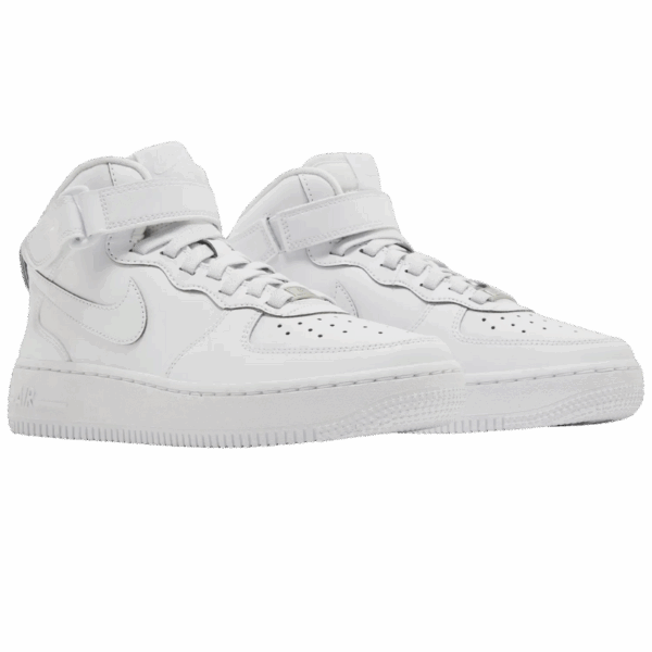 Nike Air Force 1 '07 Mid "Triple White" (Women's) - Image 5