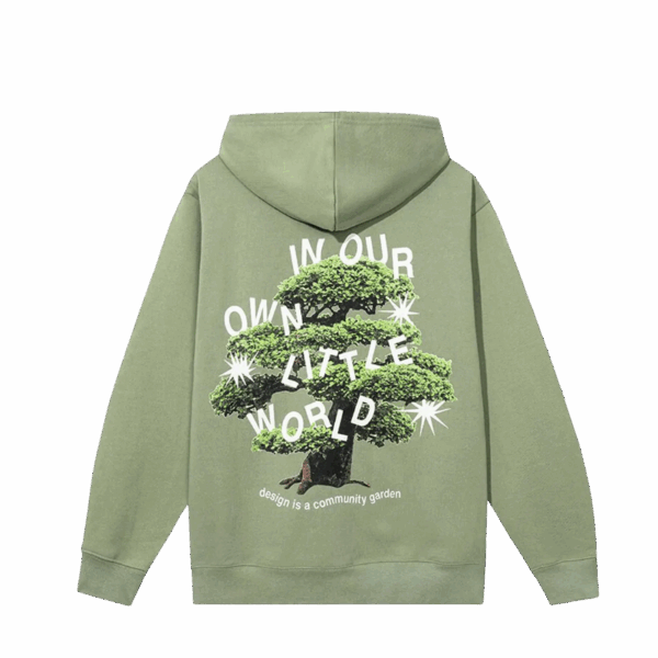 Market Studios Community Garden Hoodie Basil - Image 2