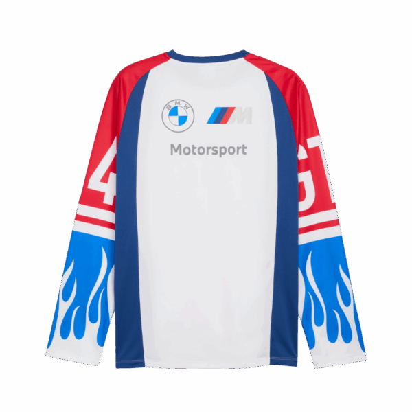 PUMA x BMW Motorsport Longsleeve White - Image 2