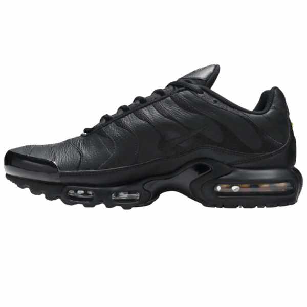 Nike Air Max Plus Triple Black Leather - Image 2