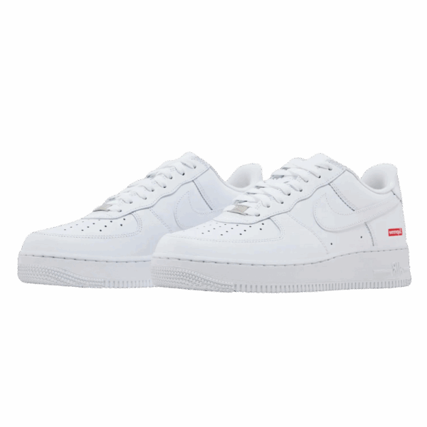 Nike Air Force 1 Low Supreme White - Image 5