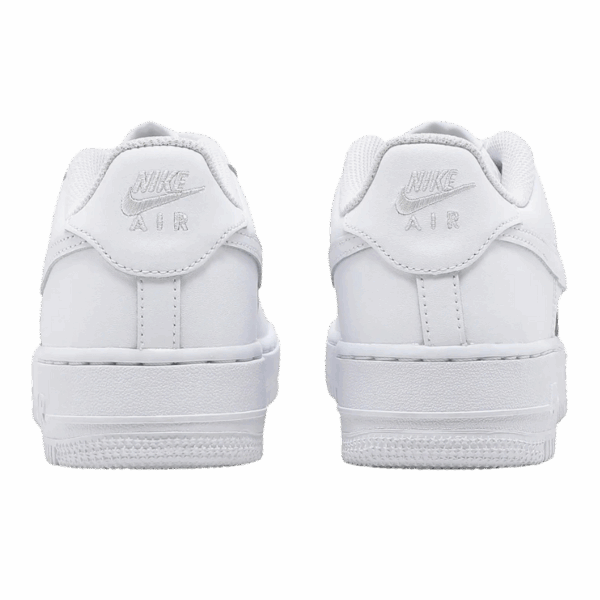 Nike Air Force 1 White LE Triple White (GS) - Image 4