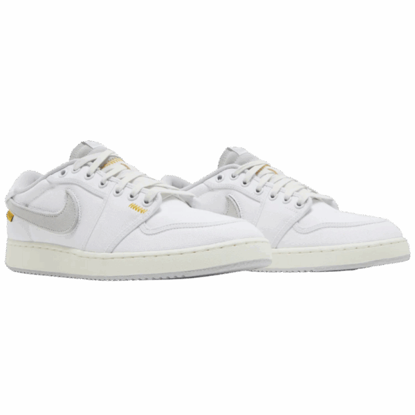 Jordan 1 Retro AJKO Low SP Union White Canvas - Image 5