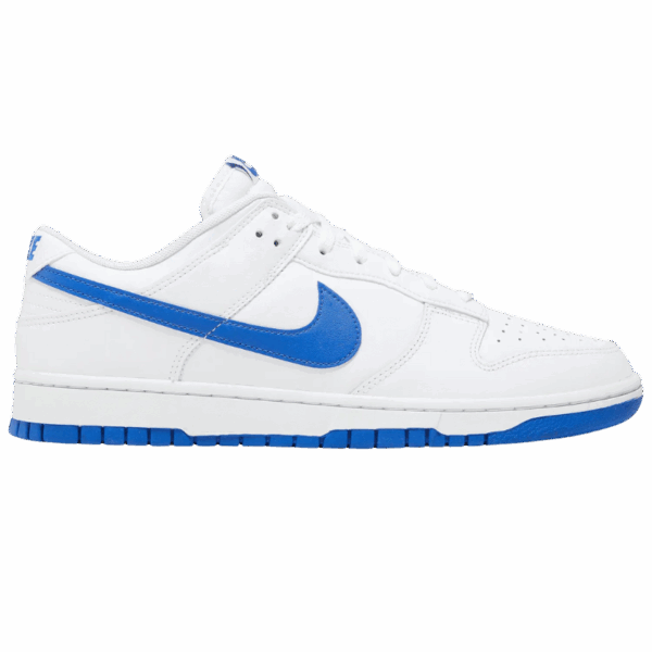 Nike Dunk Low White Hyper Royal