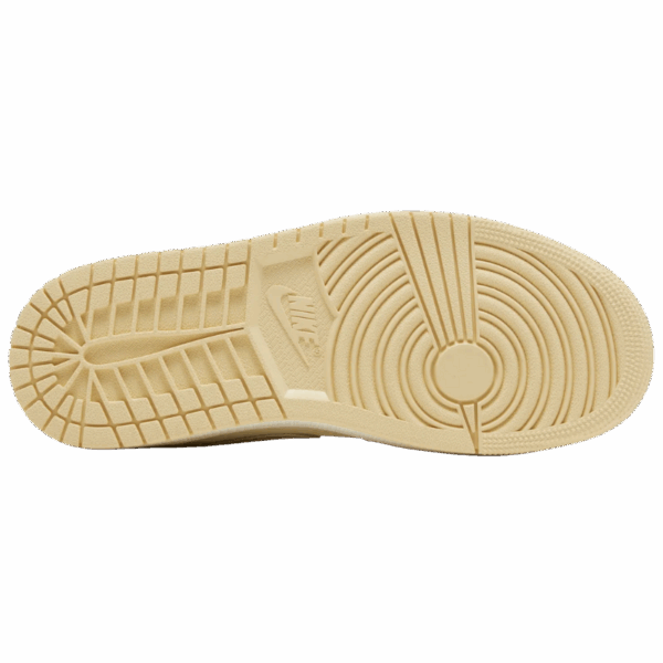 Jordan 1 Mid SE Pale Vanilla Metallic Gold (Women's) - Image 3