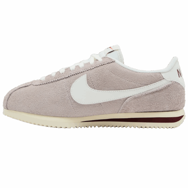 Nike Cortez SE Suede College Grey Dark Team Red Coconut Milk Sail - Image 2