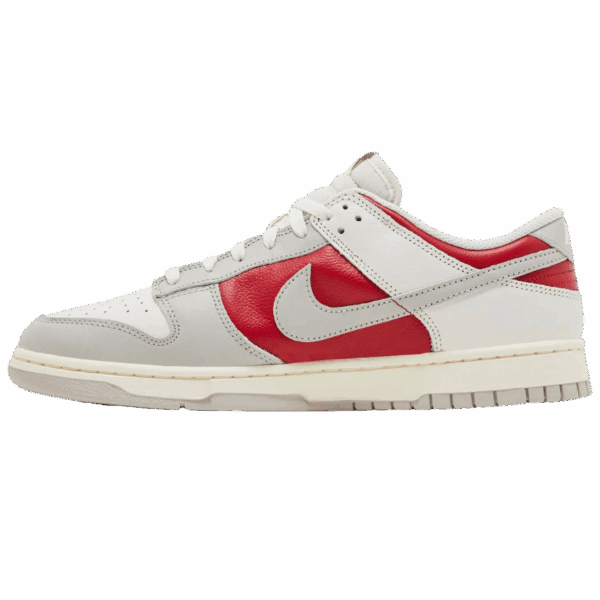 Nike Dunk Low Light Iron Ore Gym Red - Image 2