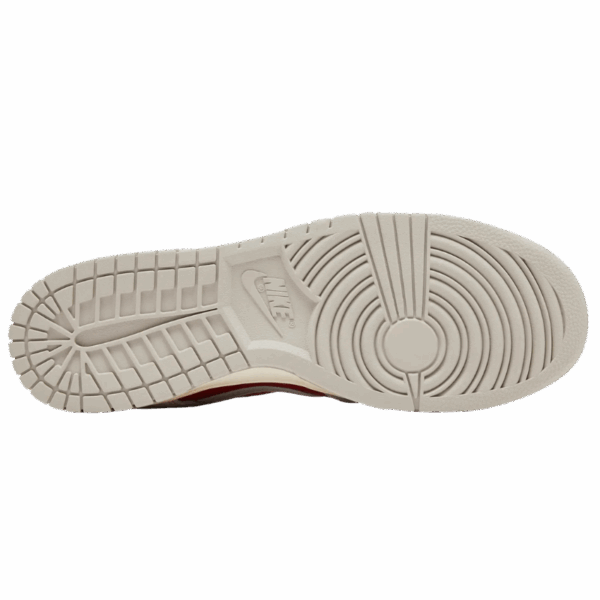 Nike Dunk Low Light Iron Ore Gym Red - Image 3