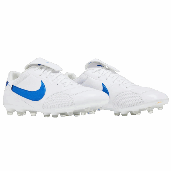 Nike Premier 3 FG White Signal Blue - Image 5