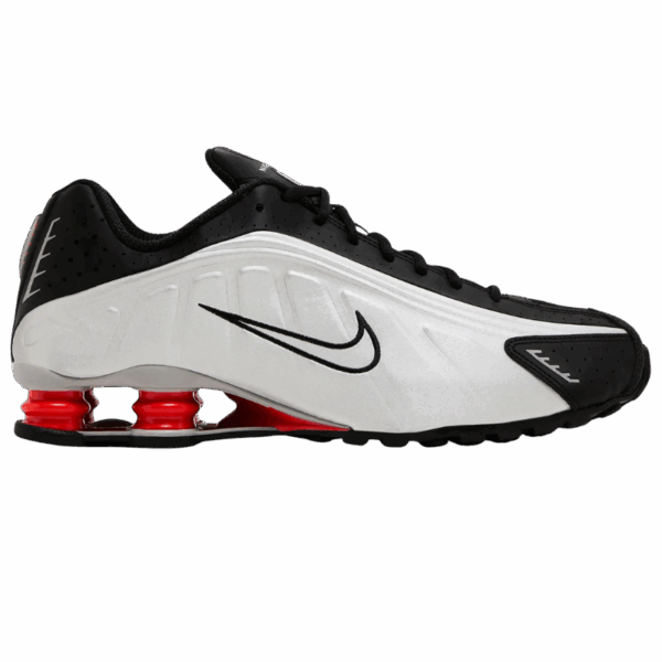 Nike Shox R4 Black Metallic Silver (2025)