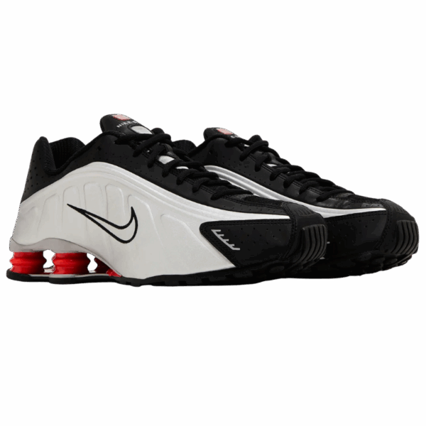 Nike Shox R4 Black Metallic Silver (2025) - Image 5