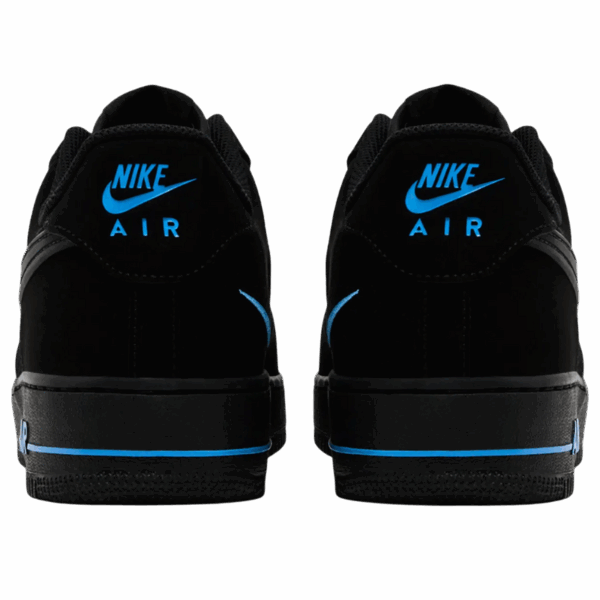 Nike Air Force 1 Low '07 SE Black University Blue - Image 4