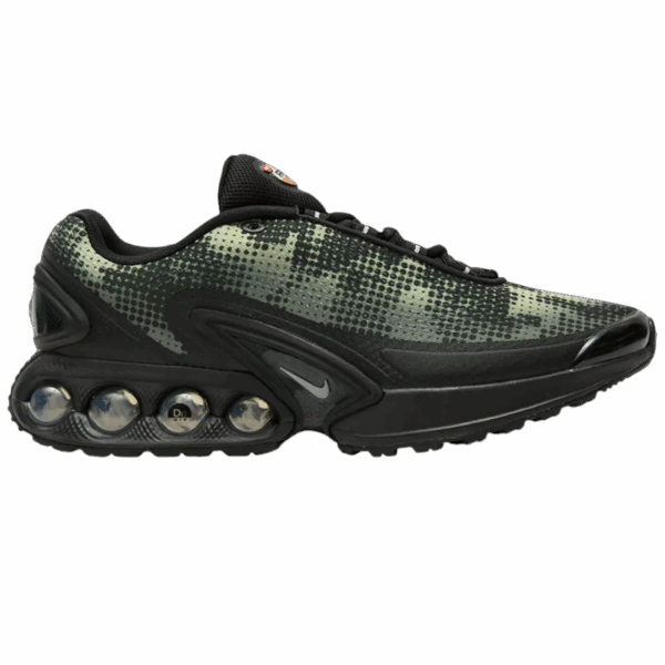 Nike Air Max Dn Black Olive Aura Medium Olive Metallic Silver