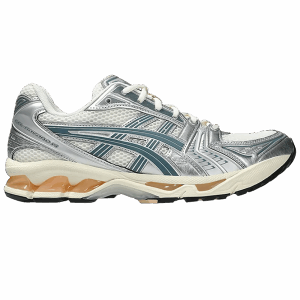 ASICS Gel-Kayano 14 Birch Pure Silver Teal Gold