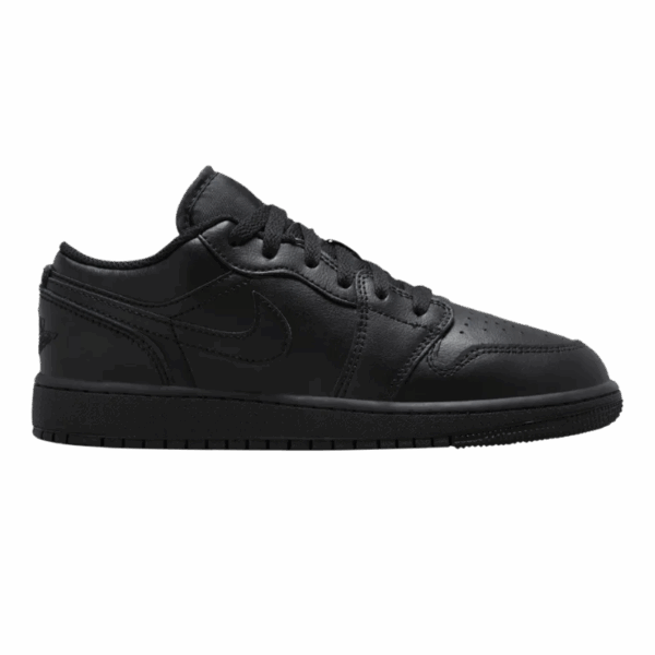 Jordan 1 Low Triple Black (2022) (GS)