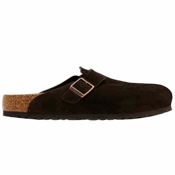 Birkenstock Boston Soft Footbed Suede Mocha