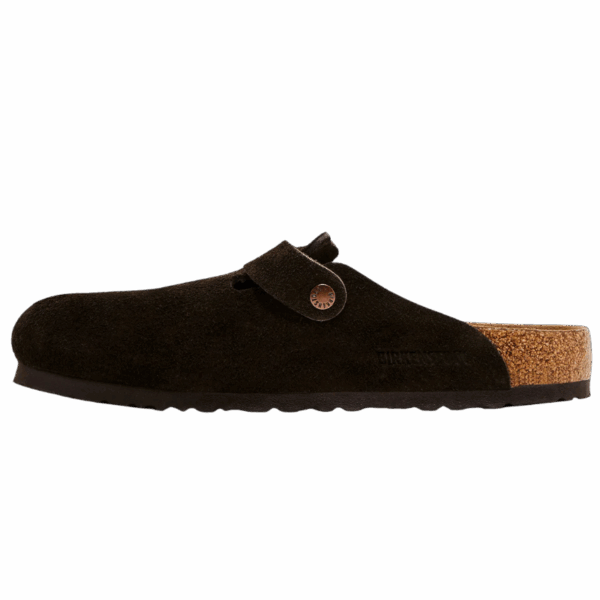 Birkenstock Boston Soft Footbed Suede Mocha - Image 2