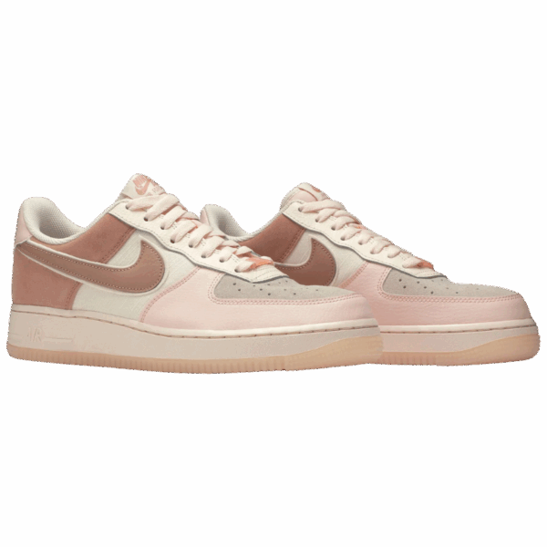 Wmns Air Force 1 '07 Low Premium 'Washed Coral' - Image 5