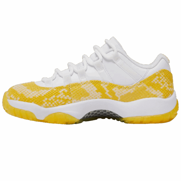 Jordan 11 Retro Low Yellow Snakeskin (Women's) - Image 2