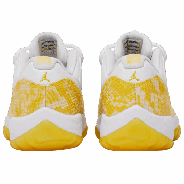 Jordan 11 Retro Low Yellow Snakeskin (Women's) - Image 4