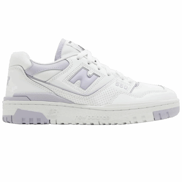 New Balance 550 White Lilac (Women's)