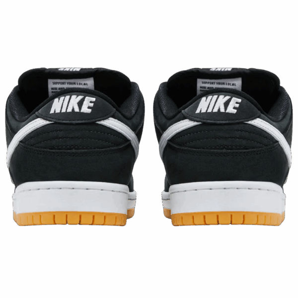 Nike SB Dunk Low Pro Black Gum - Image 4