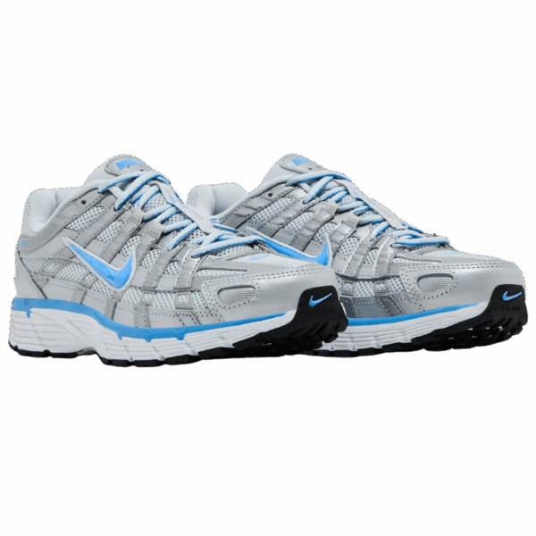 Nike P-6000 Metallic Platinum Pure Platinum Metallic Silver University Blue - Image 5