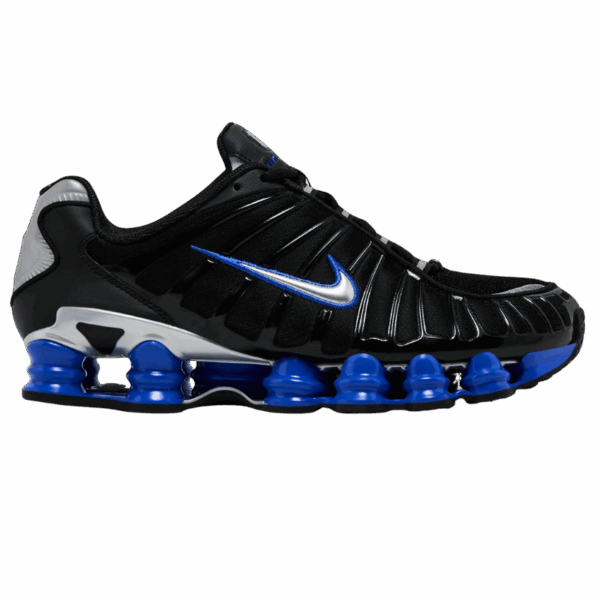 Nike Shox TL Black Racer Blue Metallic Silver