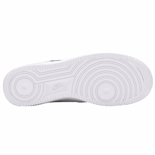 Nike Air Force 1 Low '07 Essential White Black Gold Mini Swoosh (Women's) - Image 3