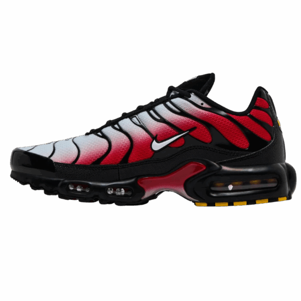 Nike Air Max Plus Pure Platinum University Red Black White - Image 2