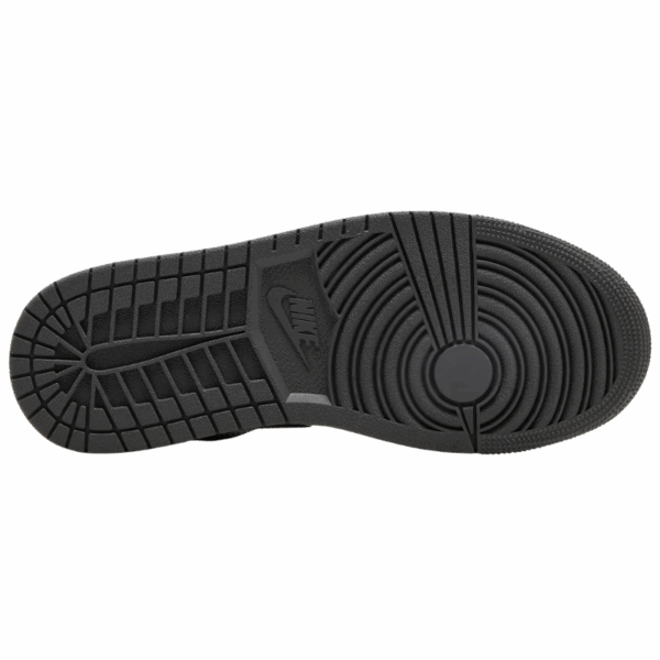 Jordan 1 Mid Black White Iron Grey - Image 3