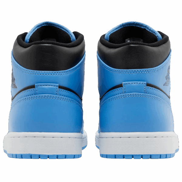 Jordan 1 Mid University Blue Black - Image 4