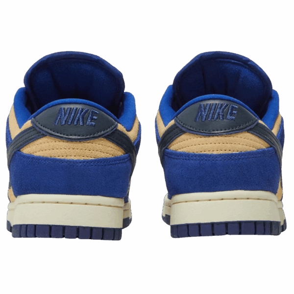 Nike Dunk Low LX Blue Suede (Women's) - Image 4