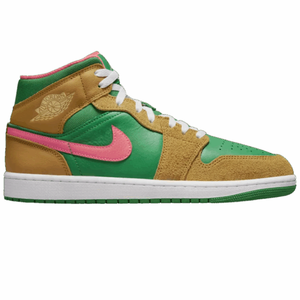 Jordan 1 Mid SE Wheat Watermelon