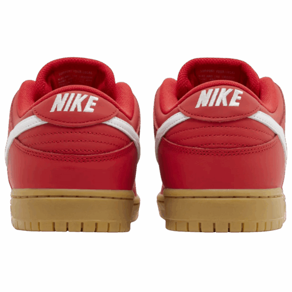 Nike SB Dunk Low University Red Gum - Image 4