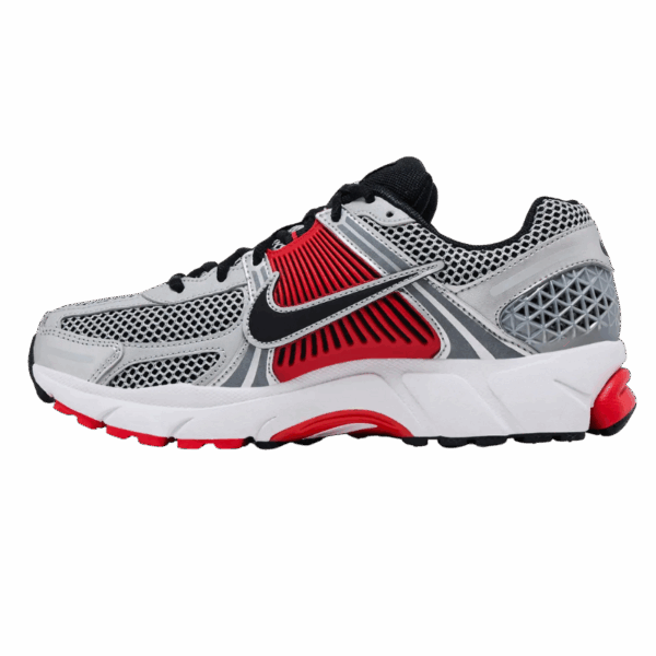 Nike Zoom Vomero 5 Bright Crimson Metallic Silver - Image 2